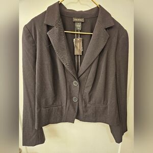 NWT - Lane Bryant Black Blazer - Size 16